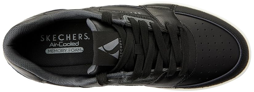 Amazon.com | Skechers Men's UNO Court-Low-Post Sneaker